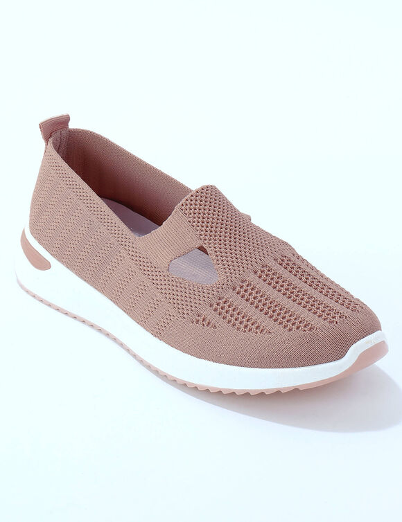 Baskets à enfiler mesh (rose pâle) Baskets à enfiler mesh (rose pâle)